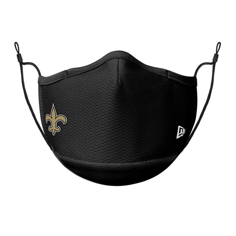 Accesorios New Era Nfl Negros - New Orleans Saints Face Cover 71539WLKP